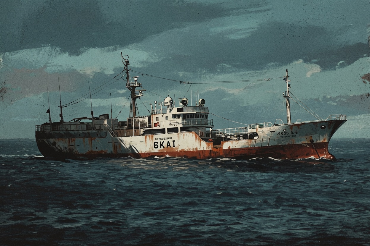 Ilustrasi kapal No.805 Oryong